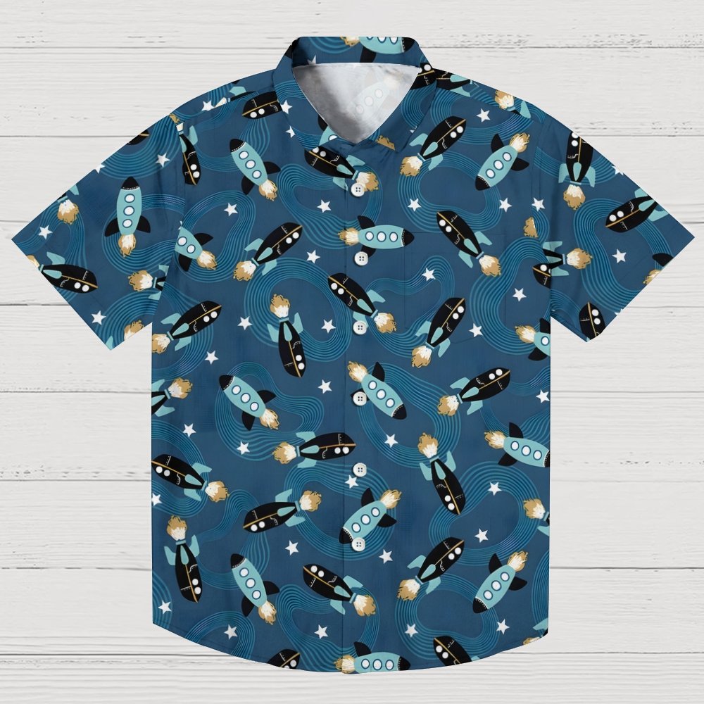 Space Planet Series Geek Hawaiian Shirt