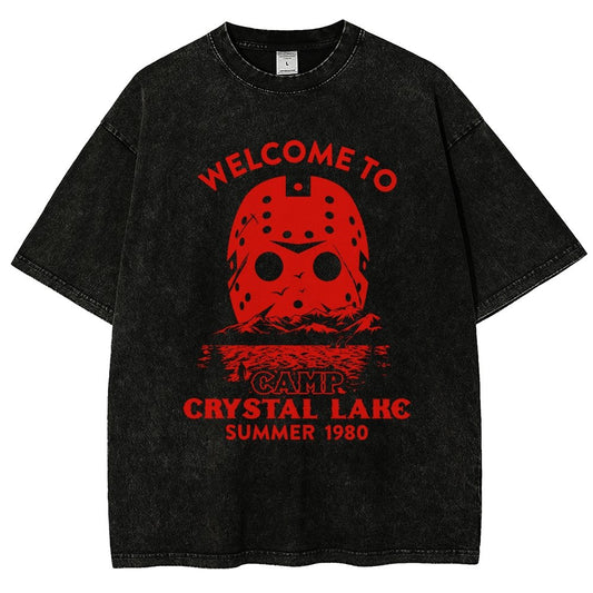 Welcome To Mystic Lake Vintage Distressed T-shirt