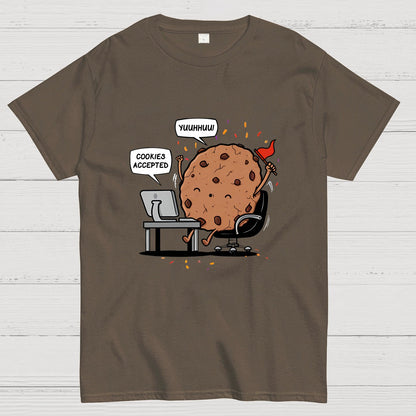 Cookies Accepted Nerdy T-Shirt