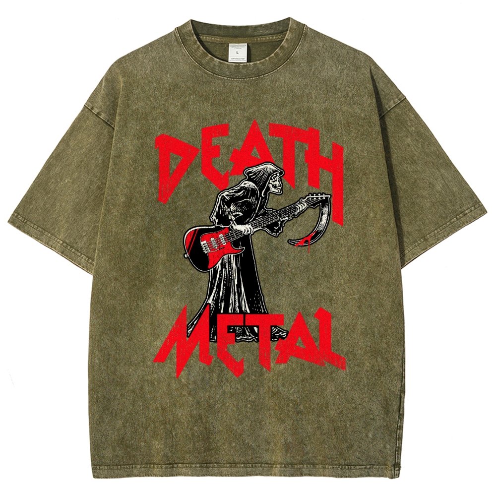 Death Metal Vintage Distressed T-shirt