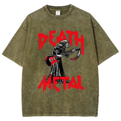 Death Metal Vintage Distressed T-shirt