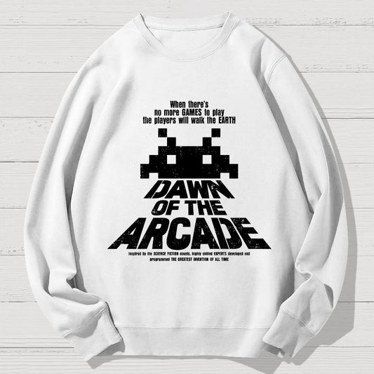 Dawn of the Arcade Geek Cotton Sweatshirt