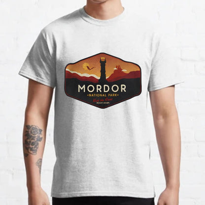 Mysterious Realm National Park Nerdy T-Shirt