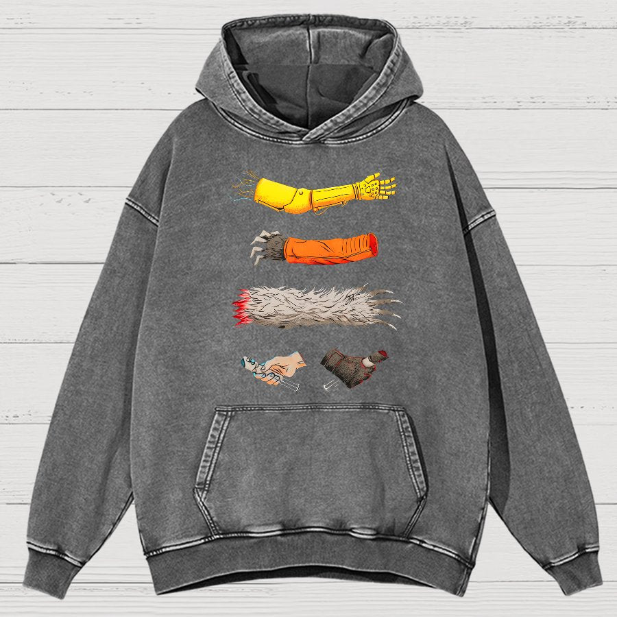 Casualties of Wars Vintage Distressed Hoodie