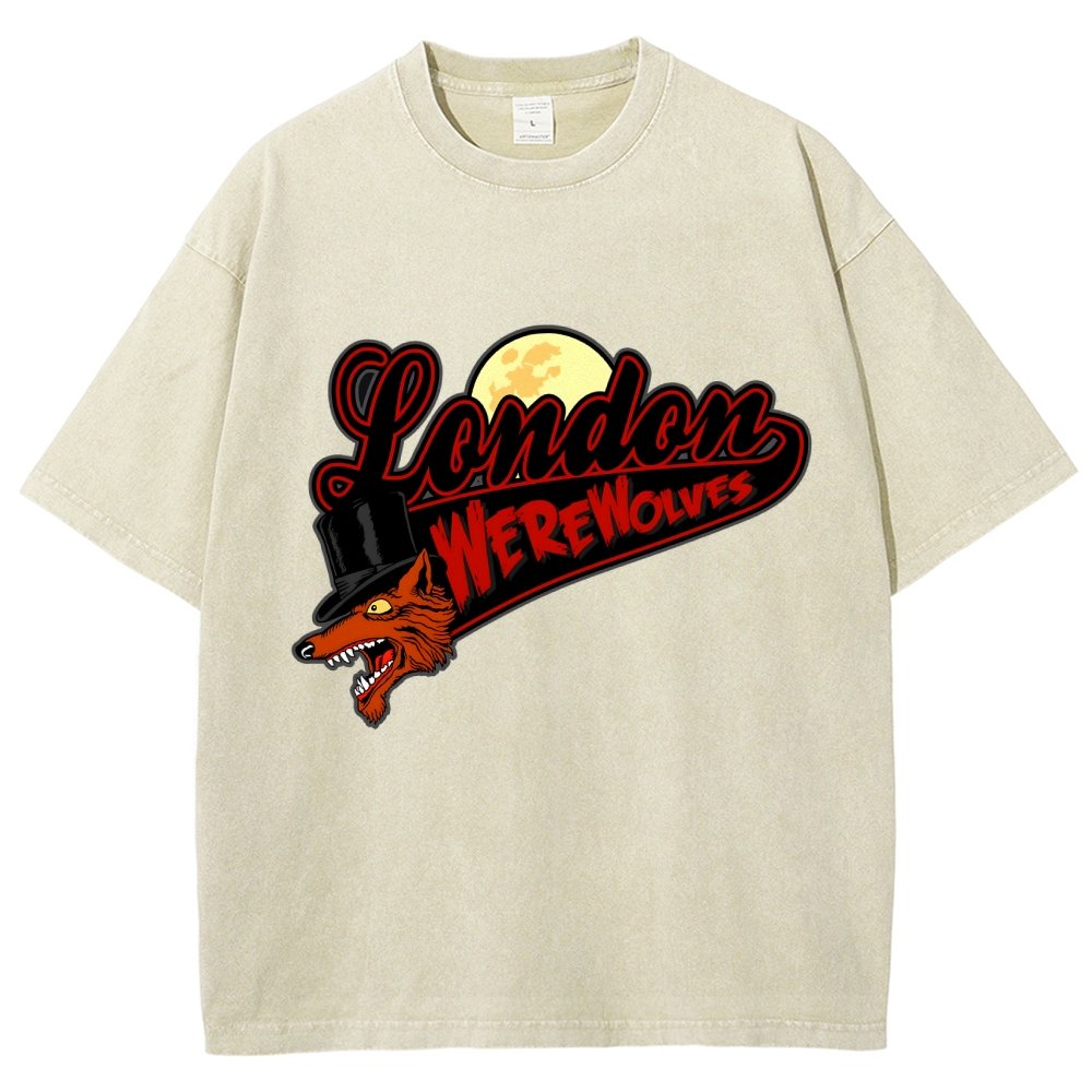 London Wolves Essential Vintage Distressed T-shirt