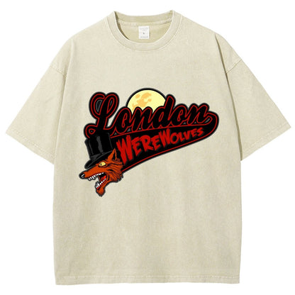 London Wolves Essential Vintage Distressed T-shirt