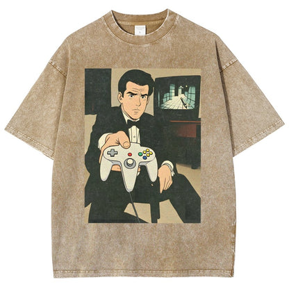 Come Play Retro Games Vintage Distressed T-shirt