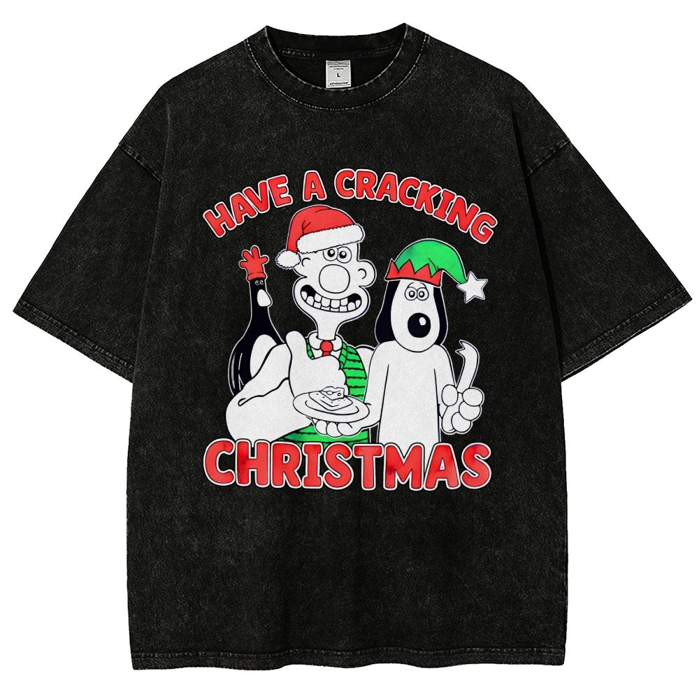 Have a Cracking Christmas Vintage Distressed T-shirt