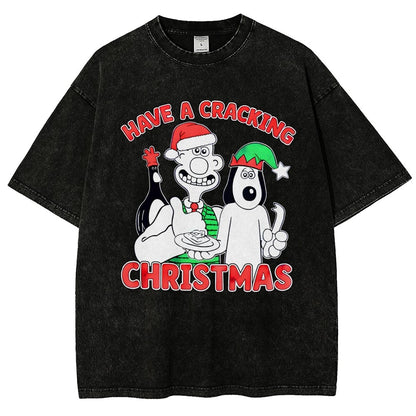 Have a Cracking Christmas Vintage Distressed T-shirt