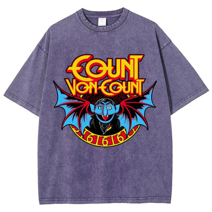 THE COUNT Vintage Distressed T-shirt