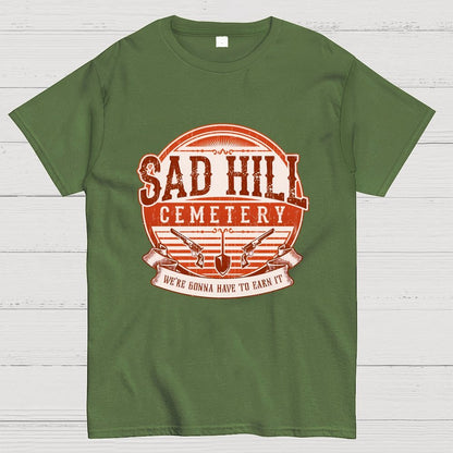 Somber Hill Cemetery Geek T-Shirt