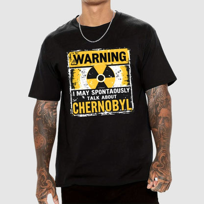Chernobyl Warning Radiation Geek T-Shirt