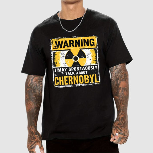 Chernobyl Warning Radiation Geek T-Shirt