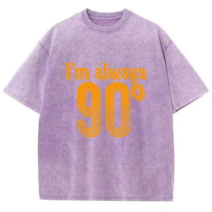 I'm Always Right Math Vintage Distressed T-shirt