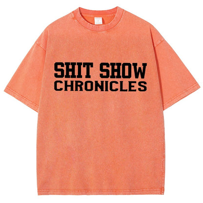 Shit Show Chronicles Vintage Distressed T-shirt