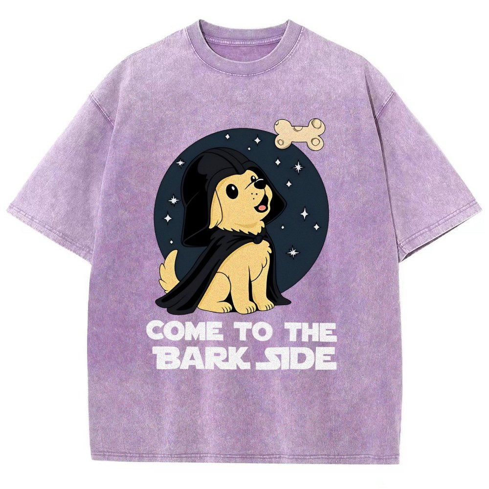Come to the Howl Side Vintage Distressed T-shirt