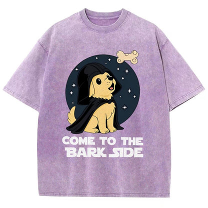 Come to the Howl Side Vintage Distressed T-shirt