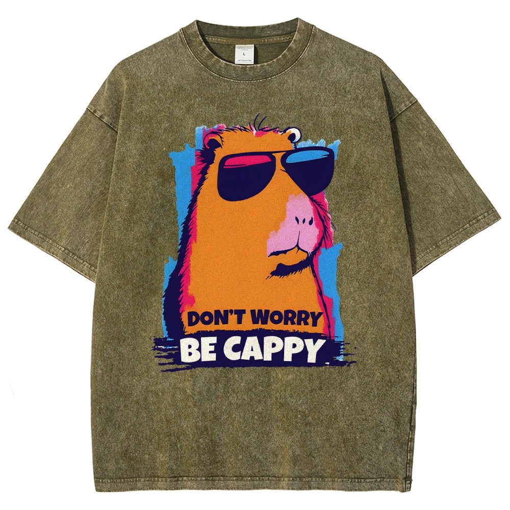 Be Cappy Vintage Distressed T-shirt