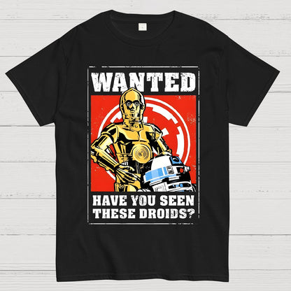 Wanted Robot Geek T-Shirt