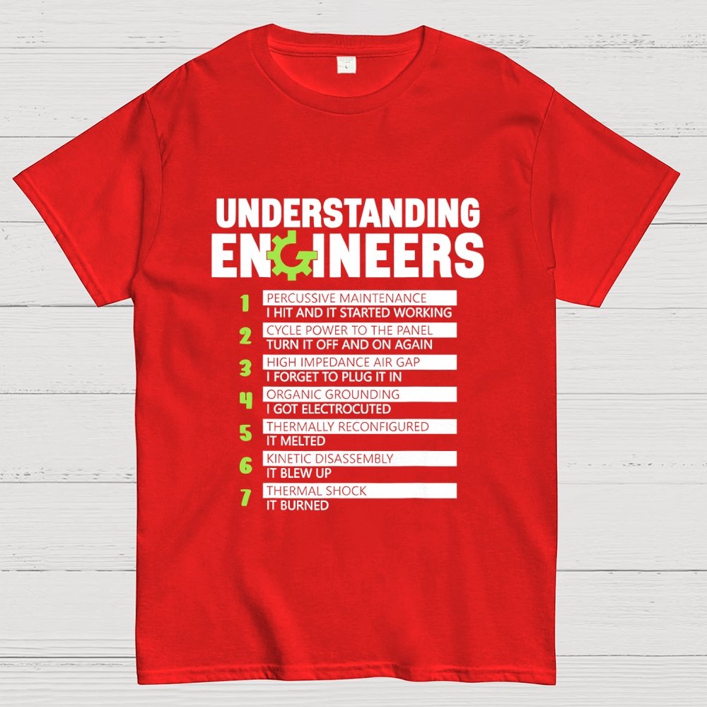 Understanding Engineers Geek T-Shirt