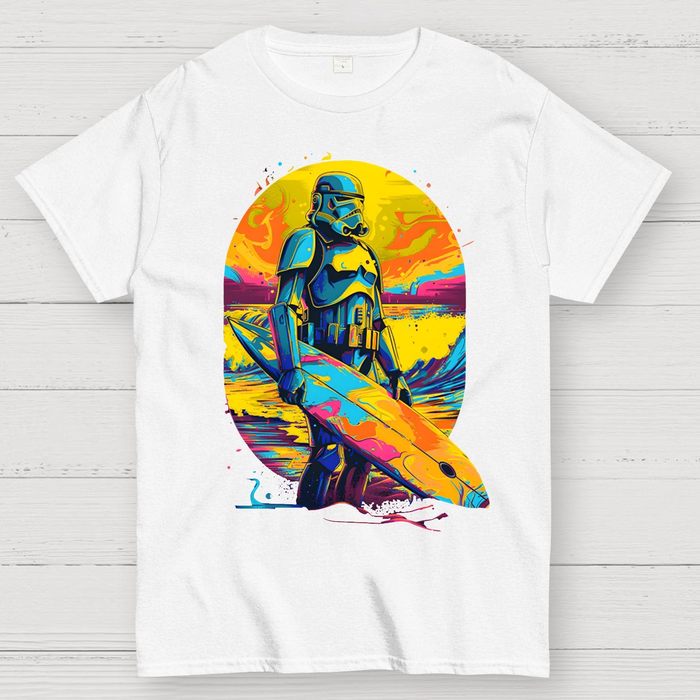 Copy Side Of The Beach Geek T-Shirt