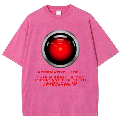 This mission is too important for me to allow you to jeopardize it Vintage Distressed T-shirt