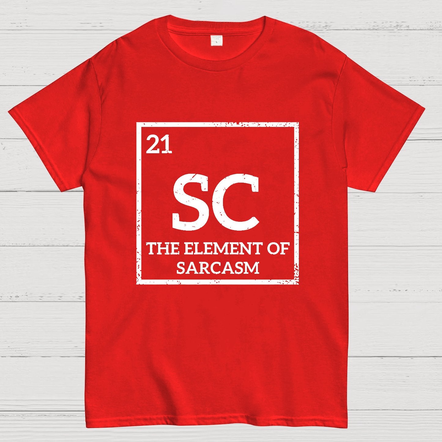Sc The Element Of Sarcasm Geek T-Shirt