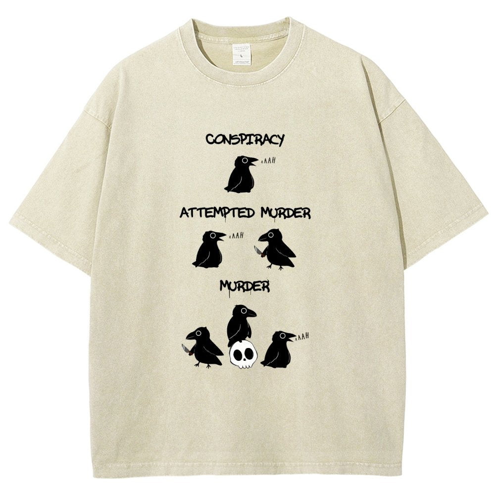 From Conspiracy To Murder Vintage Distressed T-shirt