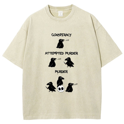 From Conspiracy To Murder Vintage Distressed T-shirt
