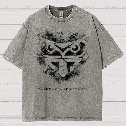 More Human Than Human Essential Vintage Distressed T-shirt