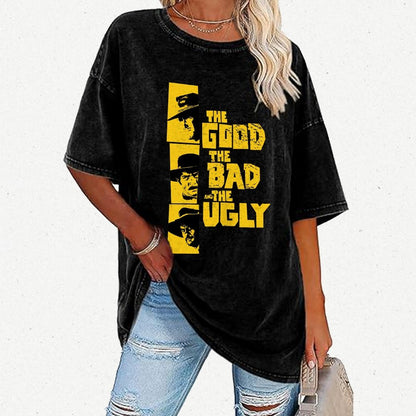 The Good The Bad And The Ugly Vintage Distressed T-shirt