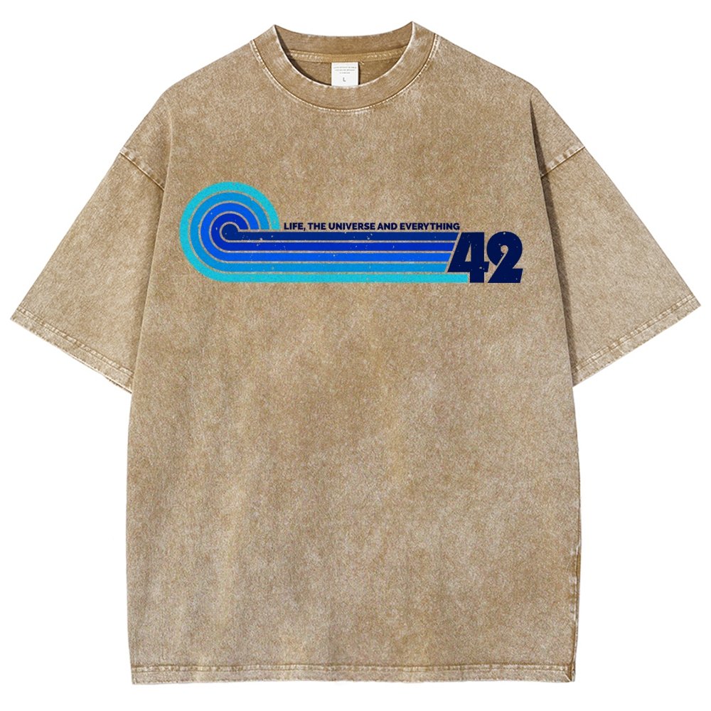 Answer Vintage Distressed T-shirt