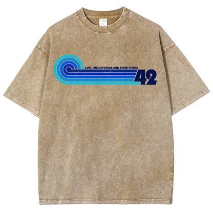 Answer Vintage Distressed T-shirt