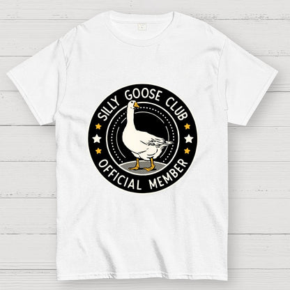 Silly Goose Club - Oficial Member Geek T-Shirt
