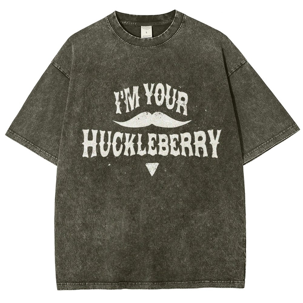 I'm Your Huckleberry Vintage Distressed T-shirt