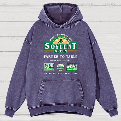 Farmer to Table Vintage Distressed Hoodie