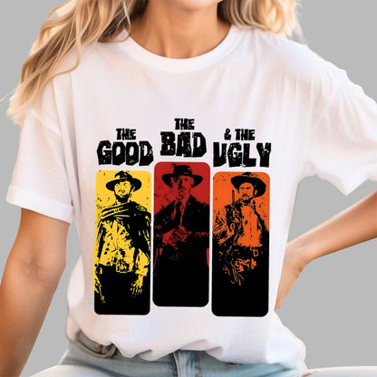 The Good The Bad The Ugly  Geek T-Shirt