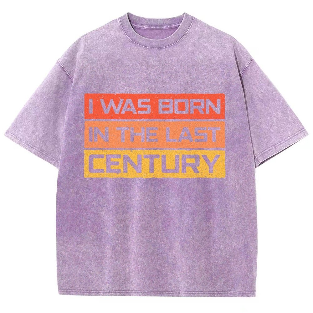 I Was Born in the Last Century Vintage Distressed T-shirt