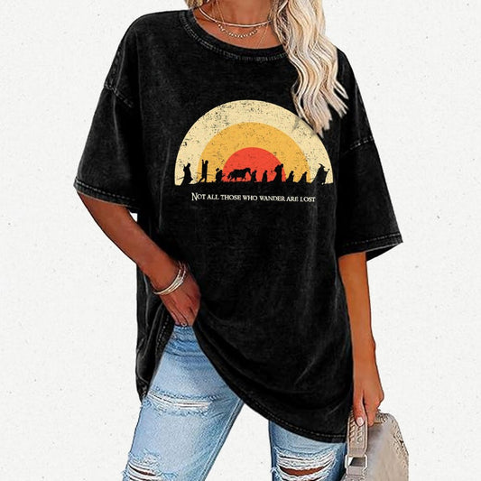 A Vintage Adventurer Vintage Distressed T-shirt