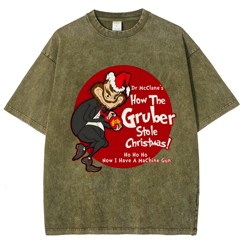 The Grumbler That Stole Christmas Vintage Distressed T-shirt