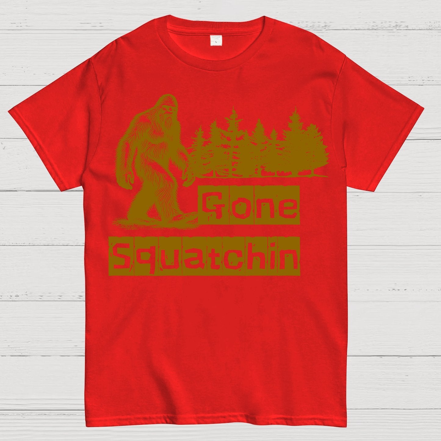 Gone Squatchin Geek T-Shirt