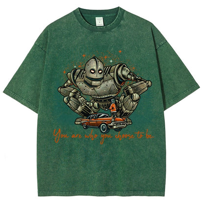 You Are Who You Choose To Be Vintage Distressed T-shirt