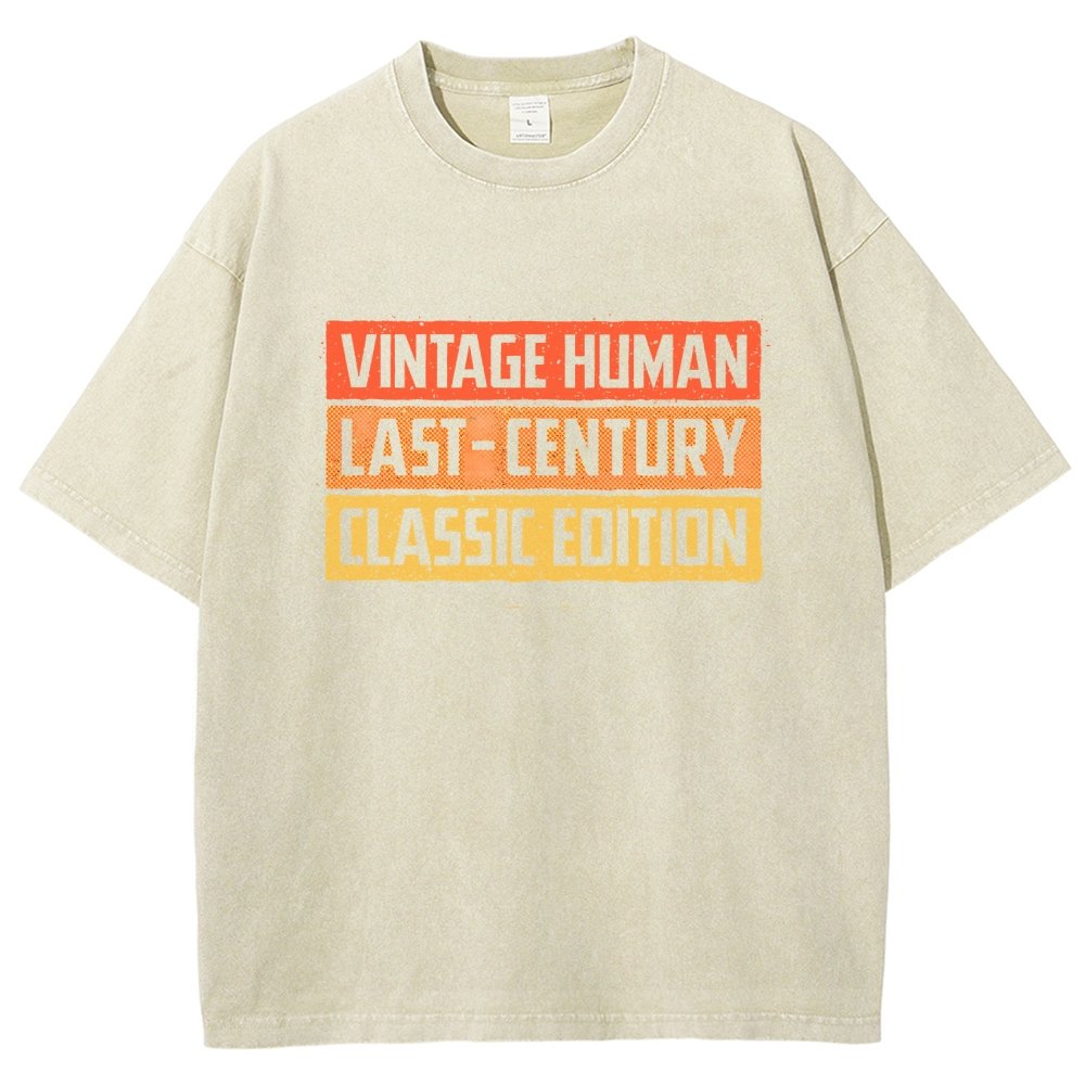 Vintage Human Vintage Distressed T-shirt