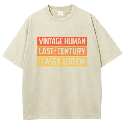 Vintage Human Vintage Distressed T-shirt