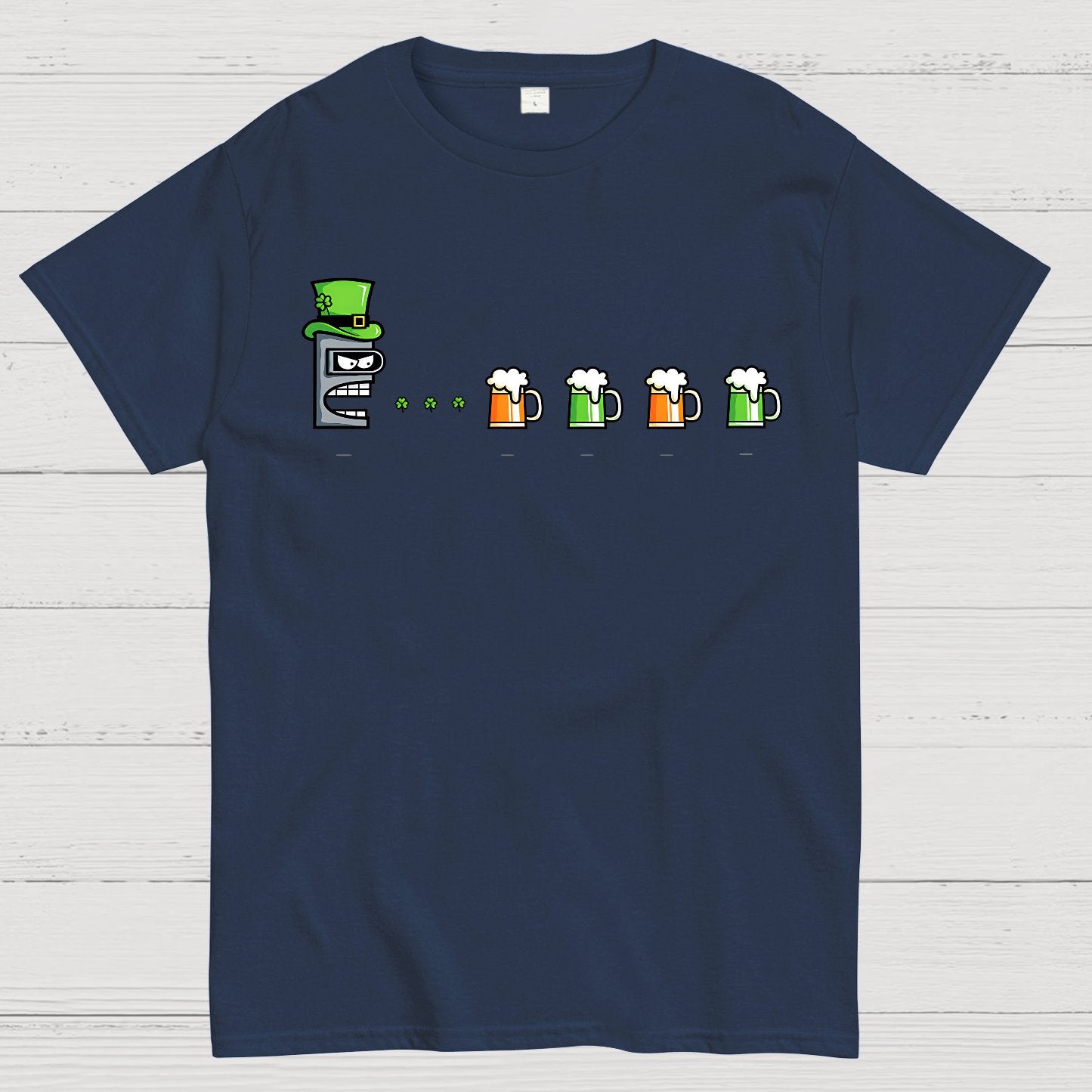 St. Patty’s Robot Geek T-Shirt