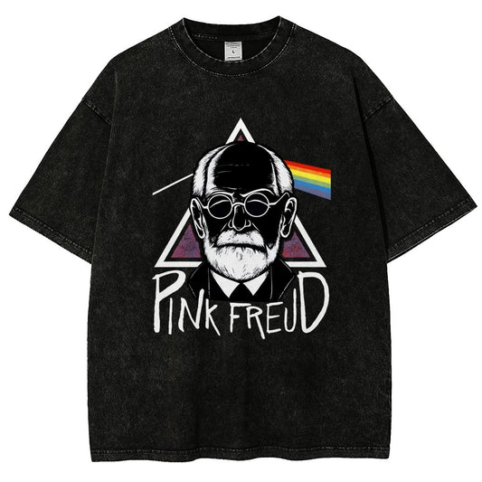 Pink Frost Vintage Distressed T-shirt