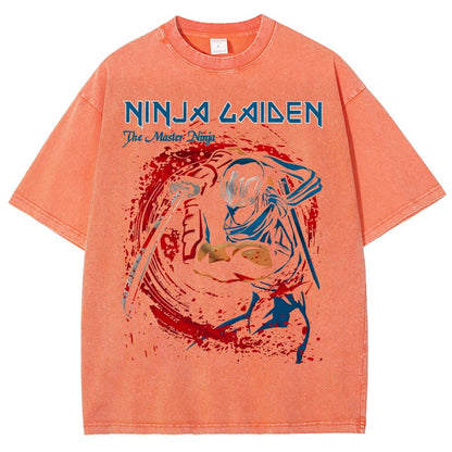 Super Ninja Vintage Distressed T-shirt
