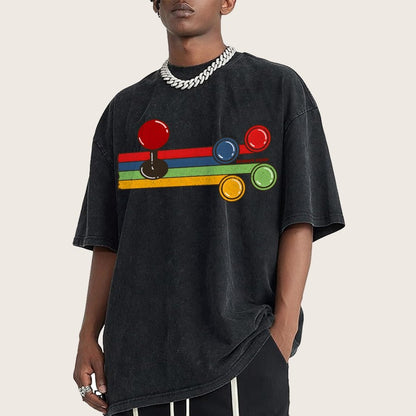 Retro Coin Vintage Distressed T-shirt