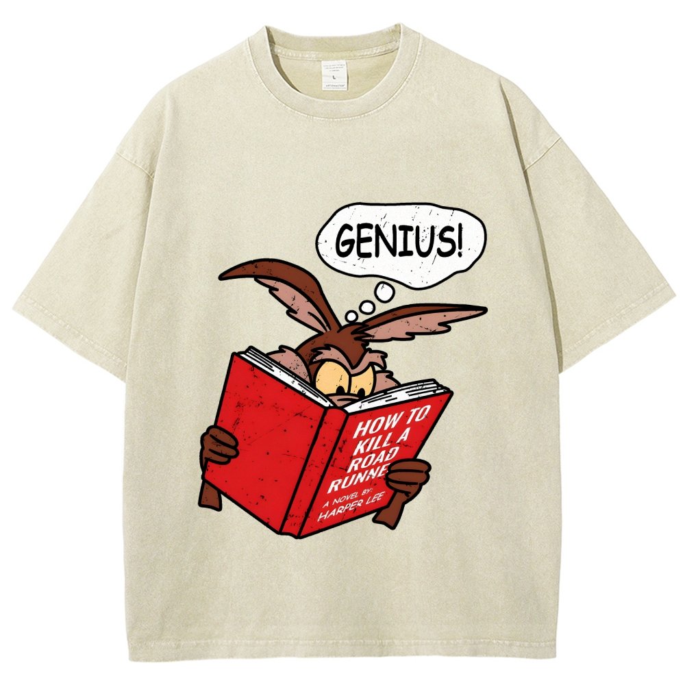 Genius Plan Vintage Distressed T-shirt