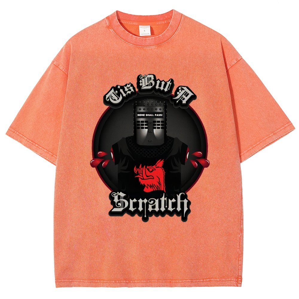 Tis But A Scratch Vintage Distressed T-shirt